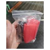 Bonsicoky 2 Pair Silicone Assist Handle Holder - Heat Resistant Pot Handle Covers - Non-Slip Handle Covers Handle Holder for Kitchen Pot Pan - Black + Red