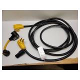 Heavy Duty RV or EV Power Extension Cord 50 Amp