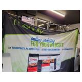 Professional Trade Show Display Booth Frame and Banner Set