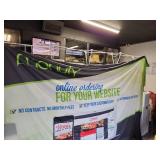 Professional Trade Show Display Booth Frame and Banner Set