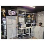 Professional Trade Show Display Booth Frame and Banner Set