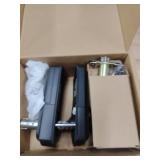 Veise VE018 Smart Knob Handle Lock - Keyless Entry App Control, Fingerprint Electronic Digital Keypad, Auto Lock for Front Door and Bedroom, Remote Access Sharing, Easy Installation, Matte Black