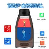 68oz Coffee Carafe Airpot Insulated Coffee Urn Stainless Steel Vacuum Thermal Pot Flask for Coffee, Hot Water, Tea, Hot Beverage - Keep 12 Hours Hot, 24 Hours Cold