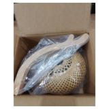 Frideko Bamboo Lantern Plug in Wall Sconces Wicker Wall Lamp with Plug in Cord Hand Woven Rattan Wall Light Farmhouse Rustic Wall Sconces Boho Sconces Wall Lighting for Living Room Bedroom