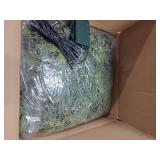 9FT Thick Christmas Garlands with 240 Cedar Branches, 50 Lights, Green Cedar Garland for Christmas Decorations, Artificial Greenery Garland for Table Mantle Wall Indoor Outdoor Holiday Decor