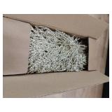 Winlyn 30 Pcs Christmas Artificial Bay Leaf Picks Cedar Sprays Champagne Glittered Christmas Tree Ornament Picks Winter Floral Stems for Champagne Christmas Tree Wreath Holiday Decor Wedding Bouquet