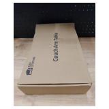 Couch Arm Table 3 in 1, Wooden Sofa Arm Tray, Stable Sofa Arm Table with 360Â° Rotatable Phone Holder&Cup Holder, Folding Anti-Slip Couch Arm Tray for Eating/Snacks/Remote/Drinks, Fit 9.84\" Arm