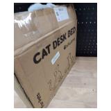 ondware Cat Desk Bed,Sturdy Cats Bed for Desk,360Â° Rotating Cat Hammock Perch with Removable Washable Cover,Height Adjustable,Holds 40lbs - Perfect for Indoor CatsPerch