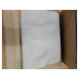 Fitable 2 Pack Faux Linen Rectangle Tablecloths: Waterproof Stain Resistant Wrinkle Free Textured Table Cloth, Washable Burlap Fabric Table Cover for Kitchen Dining Party, 52x70 Inch, Nature