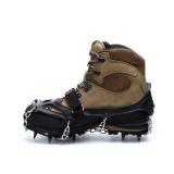 Hillsound Trail Crampon I Ice Cleat Traction System for Beginner & Experienced Winter Trail Hiking, Black, Medium
