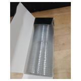 20PCS Hive Cups Disposable Tattoo Cartridge Needle Cup Holder Transparent Tattoo Needle Holder Plastic Ink Rinse Cups Circle Stand Tattoo Cartridge Tray (Circle)