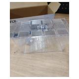 Pawfly Aquarium Fish Breeding Box Acrylic Hatchery Incubator Tank with Suction Cups Large Isolation Box for Baby Fish Shrimp Betta Guppy and Platy
