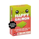Exploding Kittens Happy Salmon 3-8 Players - Ages 6+ - 90 Second Rounds - Easy to Learn Quick Matching Card Game - Party Game, Family Game Night, Kid and Adult Card Game