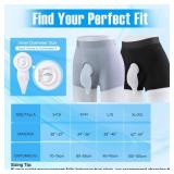 SorealGroup External Catheter for Men with Detachable Silicone Urine Bag (1000mL) | Wearable Urine Collector for Men with Reusable Tube 39.4in, Adjustable Anti-Slip Straps | Home & Daily Use