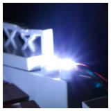 TEDDOO 14 LED Compatible with Lego Building Block Lighting Kits, Night Light Building Block Lights, Model Lighting, Decorative Lighting (White)