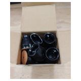 24 Pcs Chair Leg Floor Protectors for Hardwood Floors Silicone Covers to Protect Wood Tile Floors Felt Bottom Furniture Leg Caps Anti-Scratch Reduce Noise (Fit:0.9\"-1.29\")