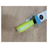 Vizpet LED Dog Collar, Light Up Dog Collar Adjustable USB Rechargeable Super Bright Safety Light Glowing Collars for Dogs(X-Large,Green)