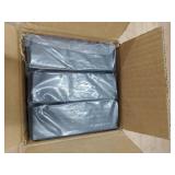 Blulu 6 Pcs Concealed Joist Hangers with Screws Powder Coated Steel Joist Bracket Fence Brackets for Wood Fit for Beam Swing Handrail Fence Trim Flanges Framing Railing (2 x 6 Inches)