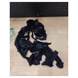 Bencailor 4 Pairs Fishnet Thigh High Stocking for Women Silicone Lace Top Sheer Over Knee Stockings(Black,Large,Classic Style)