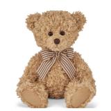 Bearington Theodore Teddy Bear Stuffed Animal - 17\" Soft Teddy Bear Plush Toy with Fluffy Fur and Huggable Design - Adorable Classic Cuddly Gift for Kids, Toddlers, and Animal Lovers