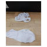 ZGMYC Women Sexy Cut Out Underboob Crop Top 2 Piece Racerback Athletic Tank Top T Shirt Cami Streetwear White