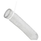 24 Pieces Lint Traps Washing Machine Stainless Steel Lint Snare Traps Laundry Mesh Washer Hose Filter with 24 Pcs Cable Ties