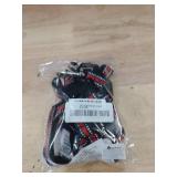 BARKLESS Soft Dog Head Collar, Patented Padded No Pull Head Halter, Training Nose Leash with Safety Link for Medium Large Dogs, Adjustable Muzzle Leash, Easy Control for Walking (L, Red)