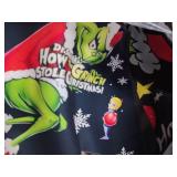 Merry Christmas Bathroom 4-Piece Set, Shower Curtain, Non-Slip Rug, Toilet Seat Cover and Bath Mat Christmas Holiday Bathroom Decor with Hooks 72 x 72 inches (Style 2)