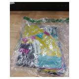 50 Pieces Happy Birthday Party Aluminum Foil Balloons 18\" Foil Mylar Helium Balloon Round Inflatable Balloons for Birthday Parties Baby Shower Decorations Supplies