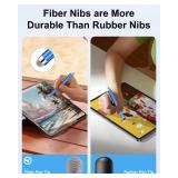 DAXINGXING 15 PCS Stylus Pen for Touchscreen,High Sensitivity Precision Stylus Pen with Durable Fiber Tip,Stylus Compatible for iPad/iPhone/Android Tablets and Touchscreen Devices,10 Colors