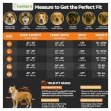 LovinPet Dog Pjs Large Breed - Pet Anxiety Relief, Anti-Shedding Dog Pajamas, Lightweight Stretchy Fabric, Whale Hello There White Print, Large Pitbull Pajamas, Pitbull Clothes All Season/Medium