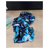 LovinPet Dog Pjs Large Breed - Pet Anxiety Relief, Anti-Shedding Dog Pajamas, Lightweight Stretchy Fabric, Whale Hello There White Print, Large Pitbull Pajamas, Pitbull Clothes All Season/Medium