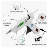 Krightlink Hot Glue Gun Kit with 30 Glue Sticks, Fast Preheating Hot Melt, High Temp for School Crafts DIY Arts and Quick Home Repairs (20w)