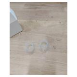 IVARONAL Flange Insert 2PCS 21mm Compatible with Momcozy M9/M6/M5/S12 Pro/V1 Pro/V2 pro, Spectra/Medela/Elvie/NCVI/TSRETE/eufy/Lansinoh/Paruu/MomMed Breast Pump 24mm Shields/Flanges (2pcs-21mm)