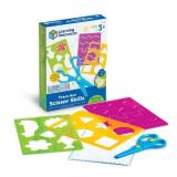 Learning Resources Trace Ace Scissor Skills Set - Develop Scissor Skills, Toddler Scissors, Preschool Learning Activities for Boys and Girls Ages 3+