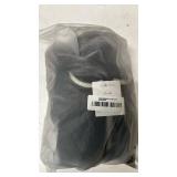 SUNFURA Full Body Dog Coat - Warm Fleece Jacket for Large Dogs, Turtleneck Winter Coats with Harness, Reflective Dog Snowsuit Windproof Puffer Jackets with Legs for French Bulldog, Black L