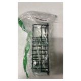 3-In-1 Sponge Holder for Kitchen Sink, 2 Type Suspension Options (Suction Cups & Adhesive Hook), Hanging Sink Caddy Organizer Rack - Sponge, Dish Cloth, Brush, Scrubber, 304 Stainless Steel - Black