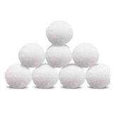 Verplexter 8 Pack Hot Tub Scum Absorber Pool Surface Cleaner Reusable 3-inch Foam Ball Absorbs Oils, Lotions Makeup Prevents Scum Lines & Filter Clogs
