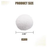 Verplexter 8 Pack Hot Tub Scum Absorber Pool Surface Cleaner Reusable 3-inch Foam Ball Absorbs Oils, Lotions Makeup Prevents Scum Lines & Filter Clogs