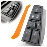 Turvysen Power Window Switch Driver Side Compatible with Volvo VAH 2011-2015, VHD 2004-2015, VT 2004-2014, VNL 2004-2017, Window Control Switch Replaces 20752918 21354601 21277587 21543897