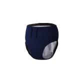 EEOST Adult Reusable Swim Diapers Special Needs Swimwear for Incontinence Cloth Diaper Covers Waterproof,Leakproof, Unisex (Navy, S)