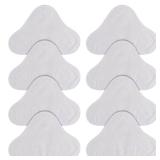 Sgizoku Microfiber Steam Mop Pad Replacement Compatible with H2O H20 Mop X5 Steam Steam Cleaners Washable & Reusable - 8 Pack