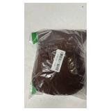 Wolkemer Fitted Rectangle Tablecloth Spandex Stretch Brown Cocktail Table Cover Elastic Edge Topper Cap for Dining Wedding Party Picnic 42 x 72 Inch