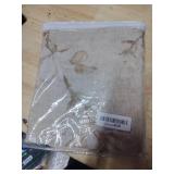 SMILE WEAVER Nature Yellow Sheer Curtains 84 inch Length for Living Room,Light Filtering Curtain 2 Panels,Voile Linen Textured Semi Sheer Floral Curtains for Bedroom/Kitchen Window Drapes