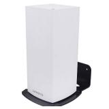 HOLACA Wall Mount Holder for Linksys Velop WiFi 6 Mesh Router MX5 Velop Ax MX4200, Bracket Hanger Stand Compatible with WiFi System for Whole Home Network(1 Pack)