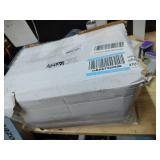 Kathfly 100 Pack 4 x 10 Inch Slatwall Shelves Hanging Accessories Clear Slatwall Shelf Plastic Shelves for Wall, Home Shoe Stores Boutiques Supplies (Clear)