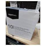 Amazon Basics 10-Cup Pitcher with Filter Compatible with Brita Water Filter Pitcher for Clean, Crisp Water, WQA and NSF Certified, Made in Europe