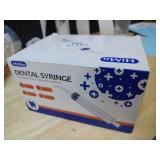 Wisdom Teeth Syringes, 50 Pack Irrigation Dental Syringes with Measure Scale & Curved Tip for Dental Care Liquid Oral Tonsil Stone
