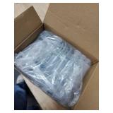 Wisdom Teeth Syringes, 50 Pack Irrigation Dental Syringes with Measure Scale & Curved Tip for Dental Care Liquid Oral Tonsil Stone