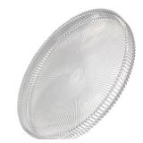 Eikovia Round Glass Serving Trays, Modern Tray Decoration, 10 Inches Diameter Glass Tray, Home Decoration,Serving Platter,Round Food Platter